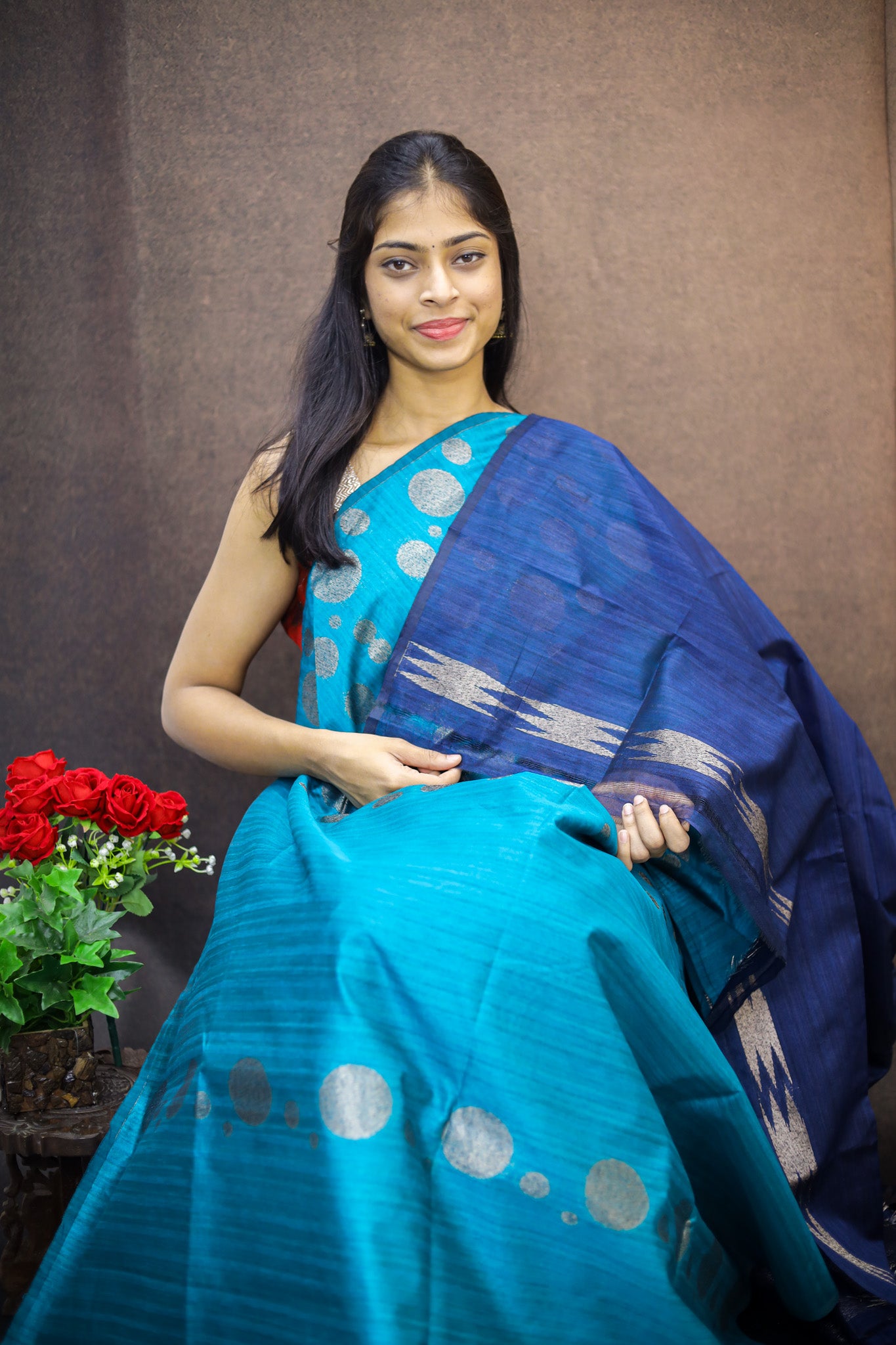 Jute Silk Saree