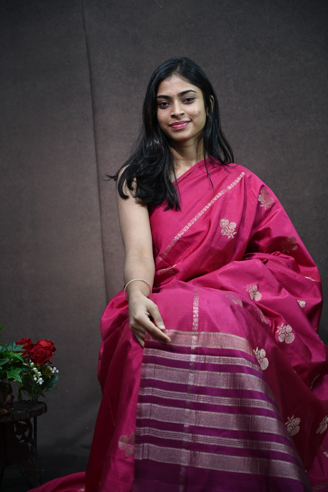 Raw Silk Saree Weaving