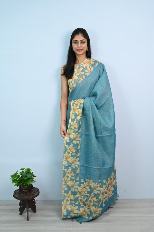 Khadi Tissue Saree