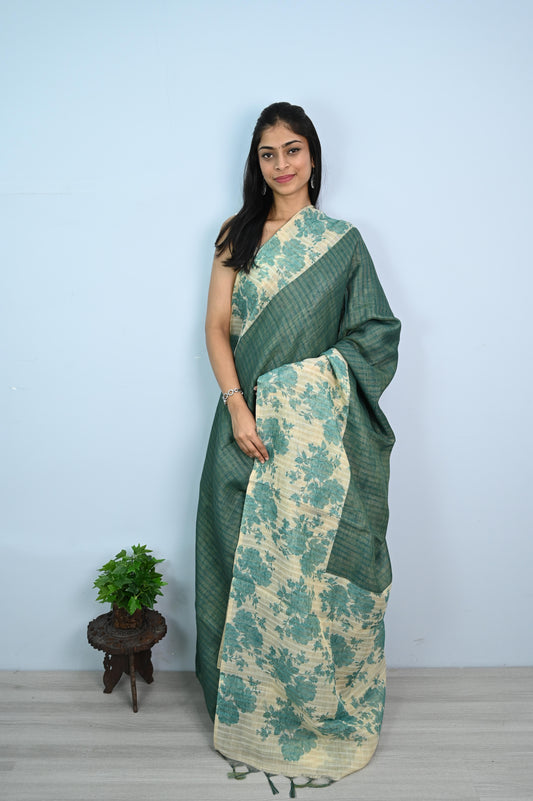 Khadi Tissue Saree