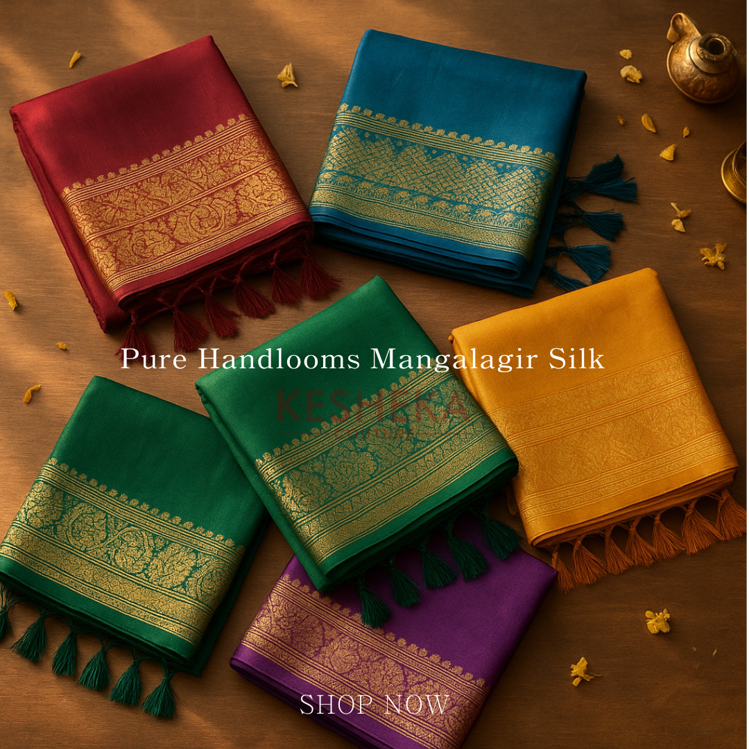 Mangalagiri Silk Saree