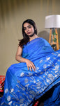 Kota Silk Saree with Applique Work