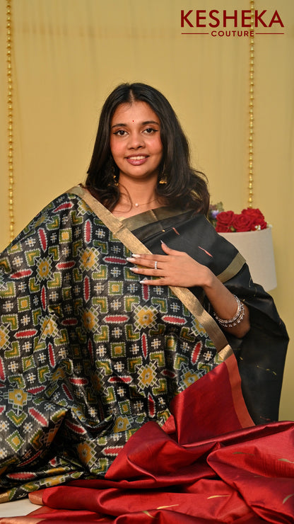Semi Paithani Saree