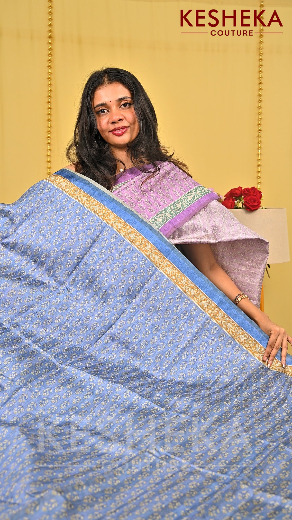 Semi Tussar Saree