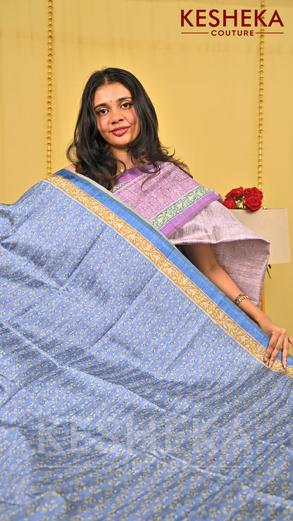 Semi Tussar Saree