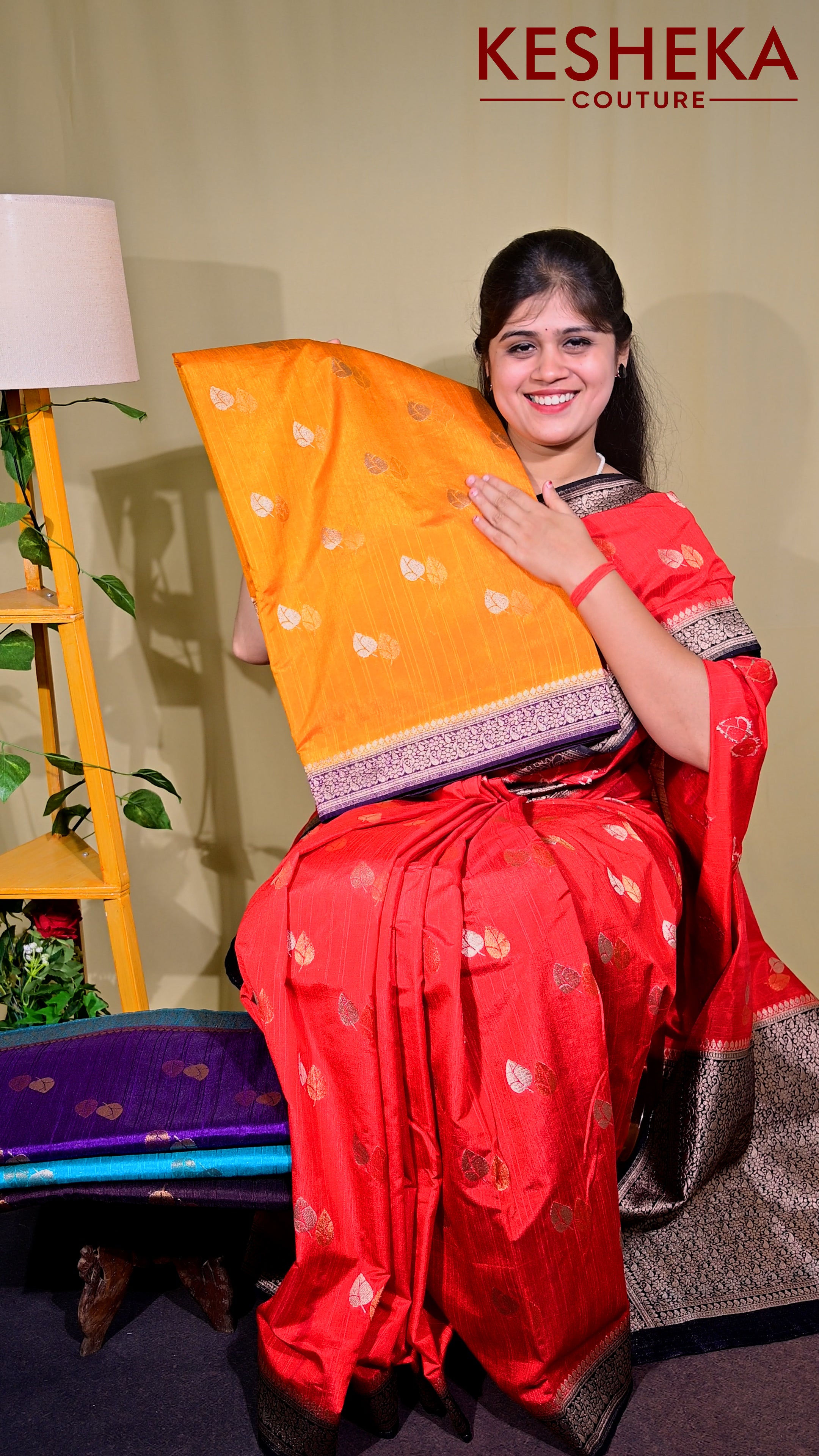 Jute Banarasi Silk Saree