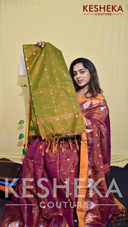 Tissue Chanderi Silk Saree