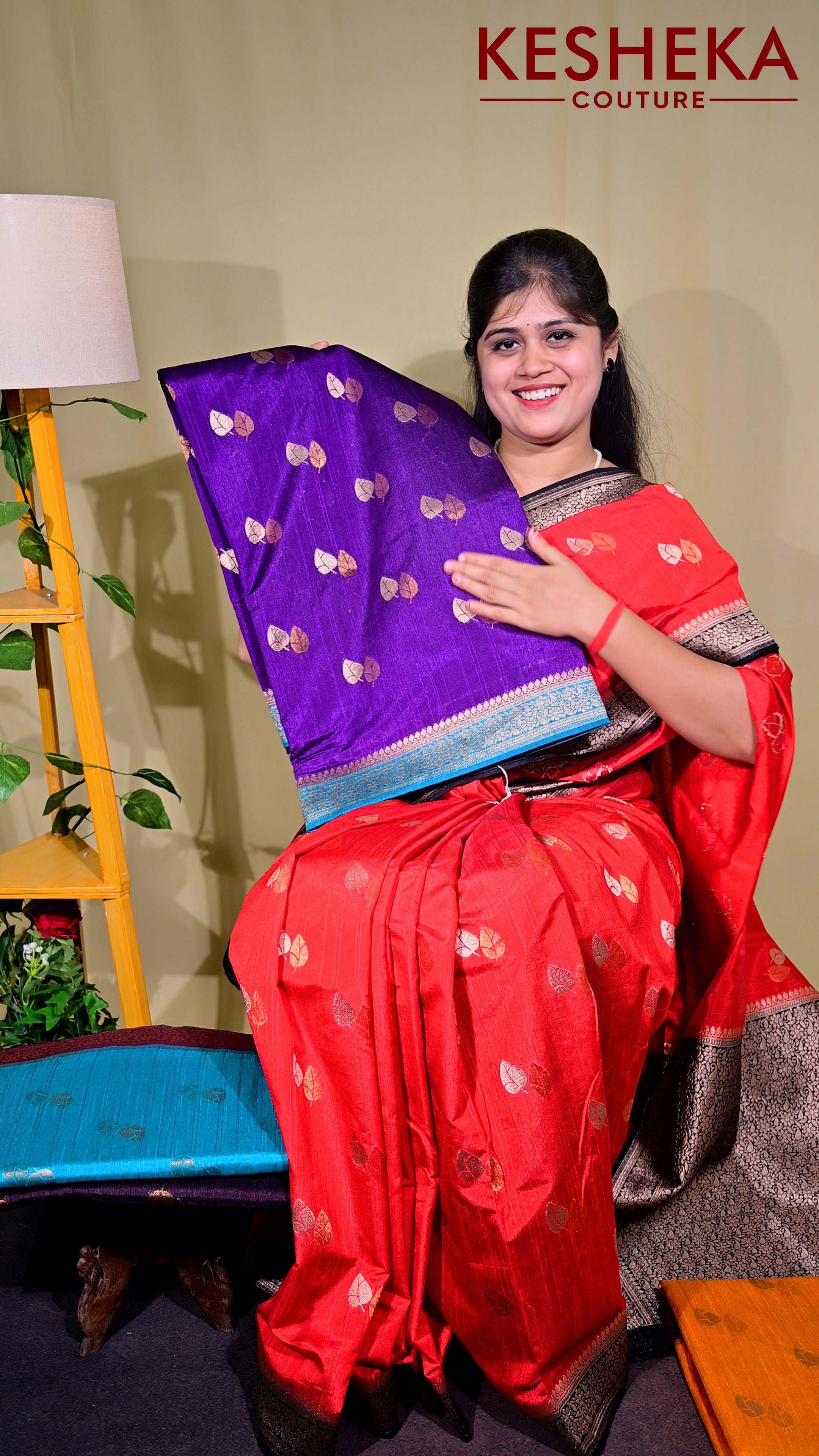 Jute Banarasi Silk Saree