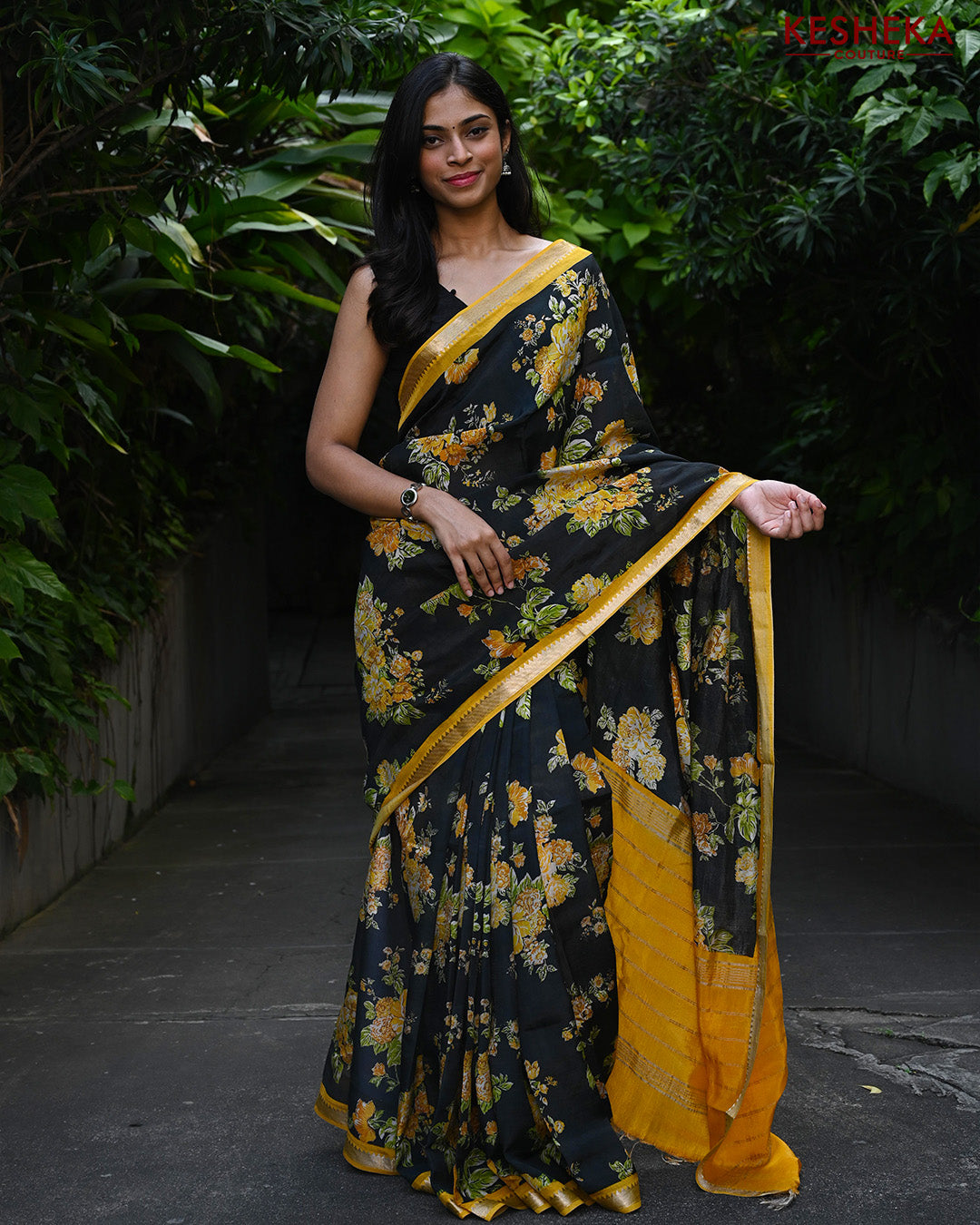 Pure Handloom Mangalagiri Saree