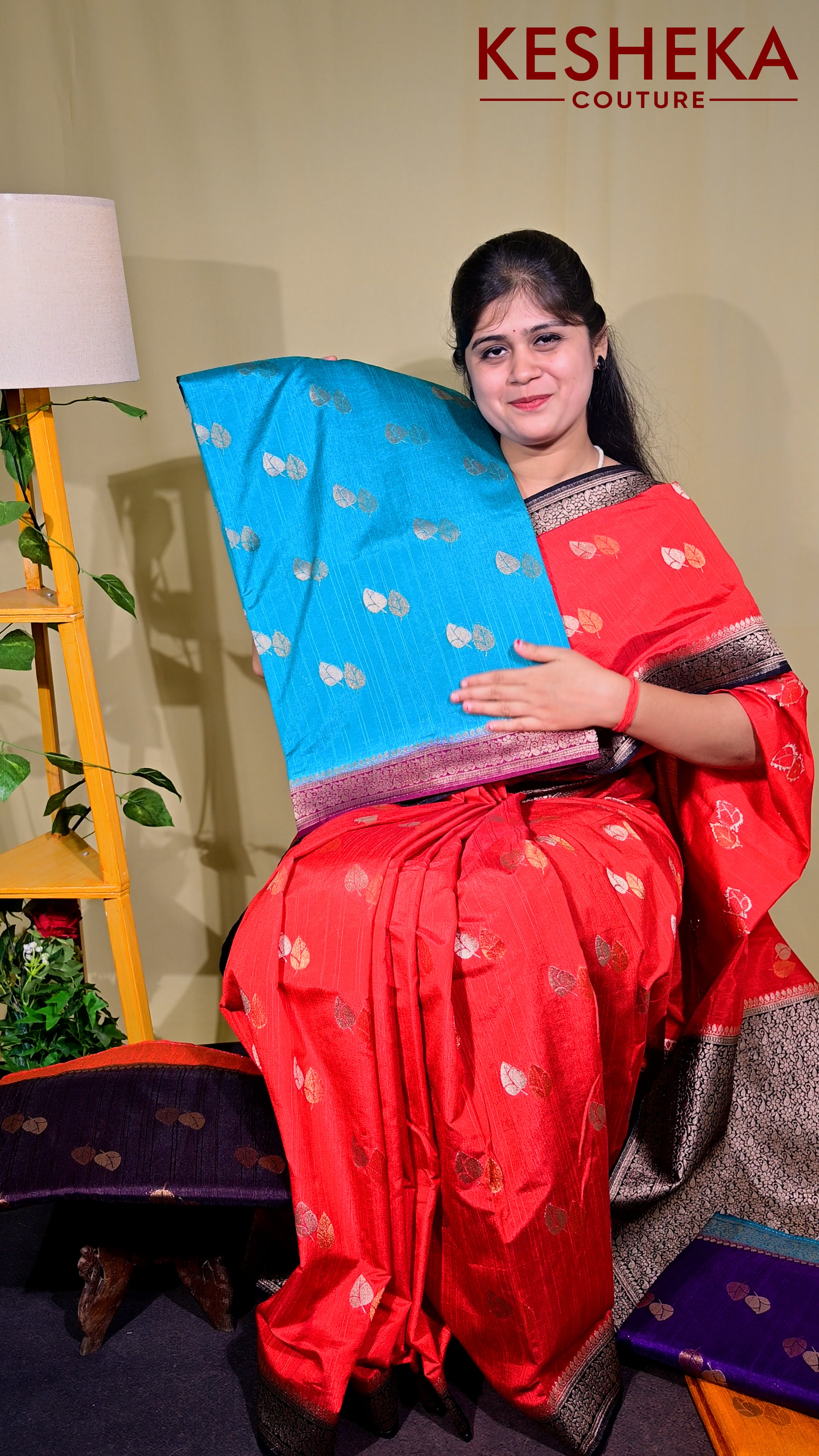 Jute Banarasi Silk Saree