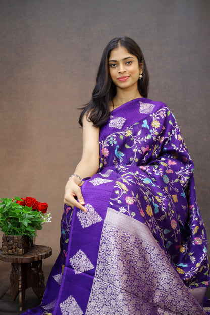 Tussar Georgette Silk