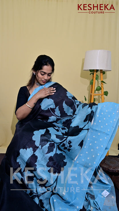 Printed Silk Kota Saree