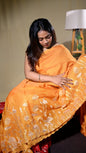 Kota Silk Saree with Applique Work