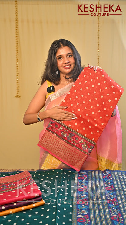 Buttersilk Chanderi Saree