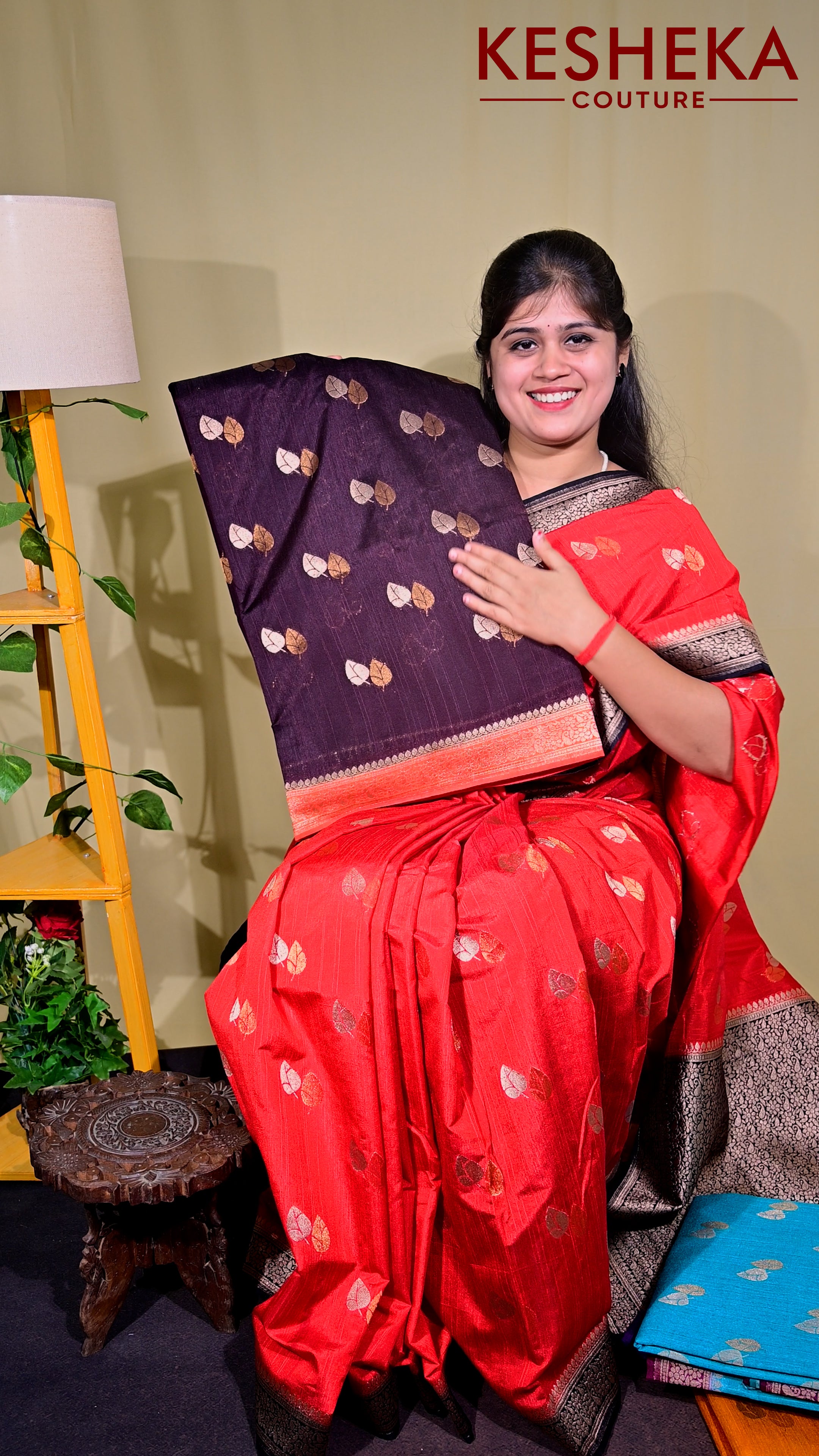 Jute Banarasi Silk Saree