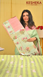Jute Tussar Saree