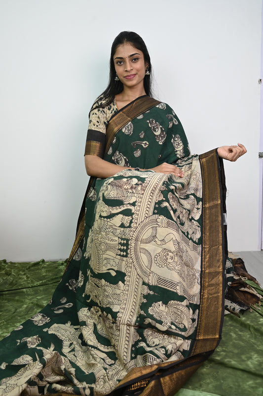 Chennur silk sarees beige