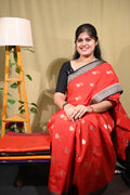 Jute Banarasi Silk Saree