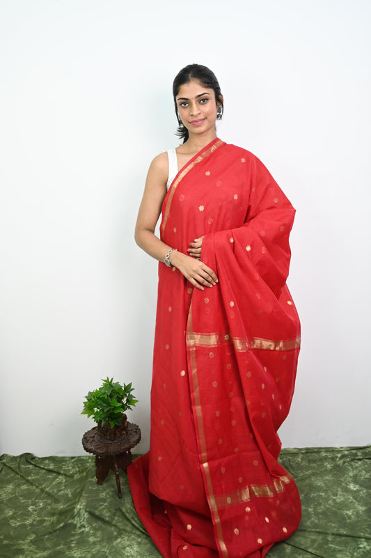 Maheshwari Silk Saree
