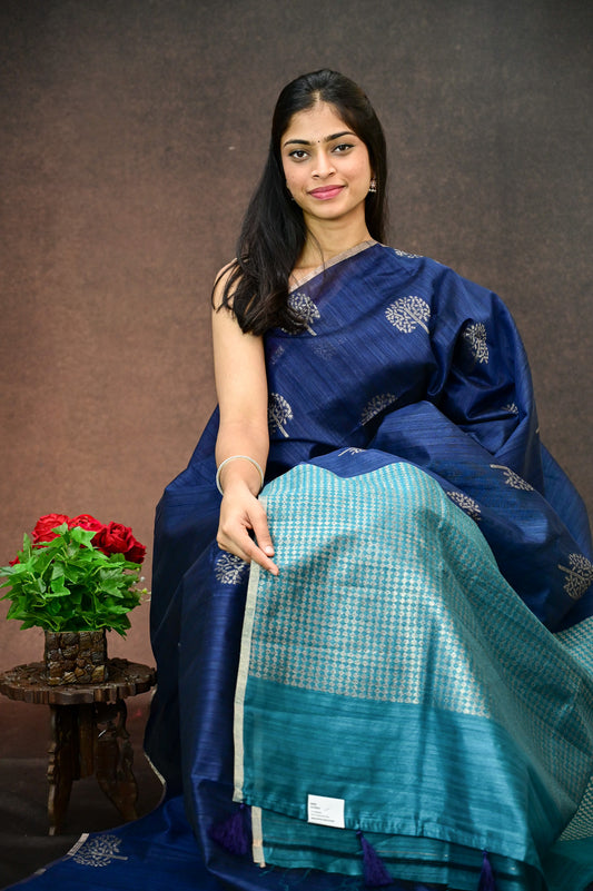 Jute Silk Saree