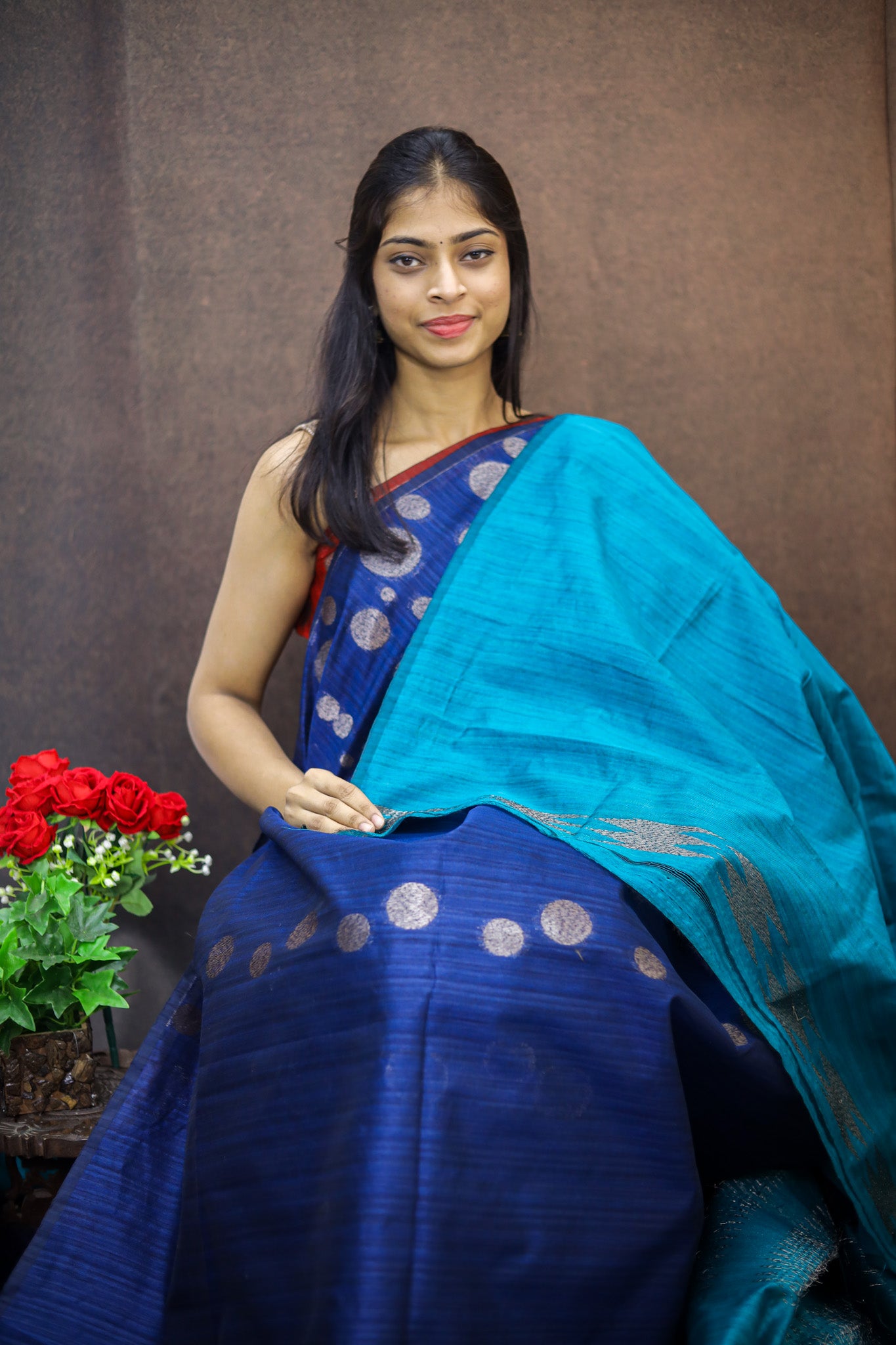 Jute Silk Saree