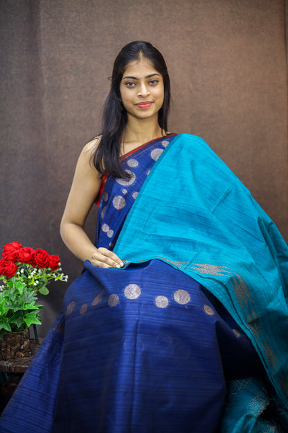 Jute Silk Saree