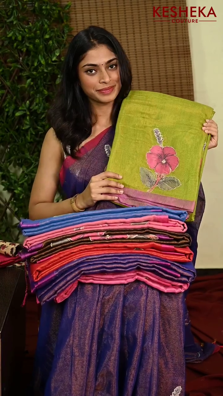 Khadi Tissue Silk Sarees