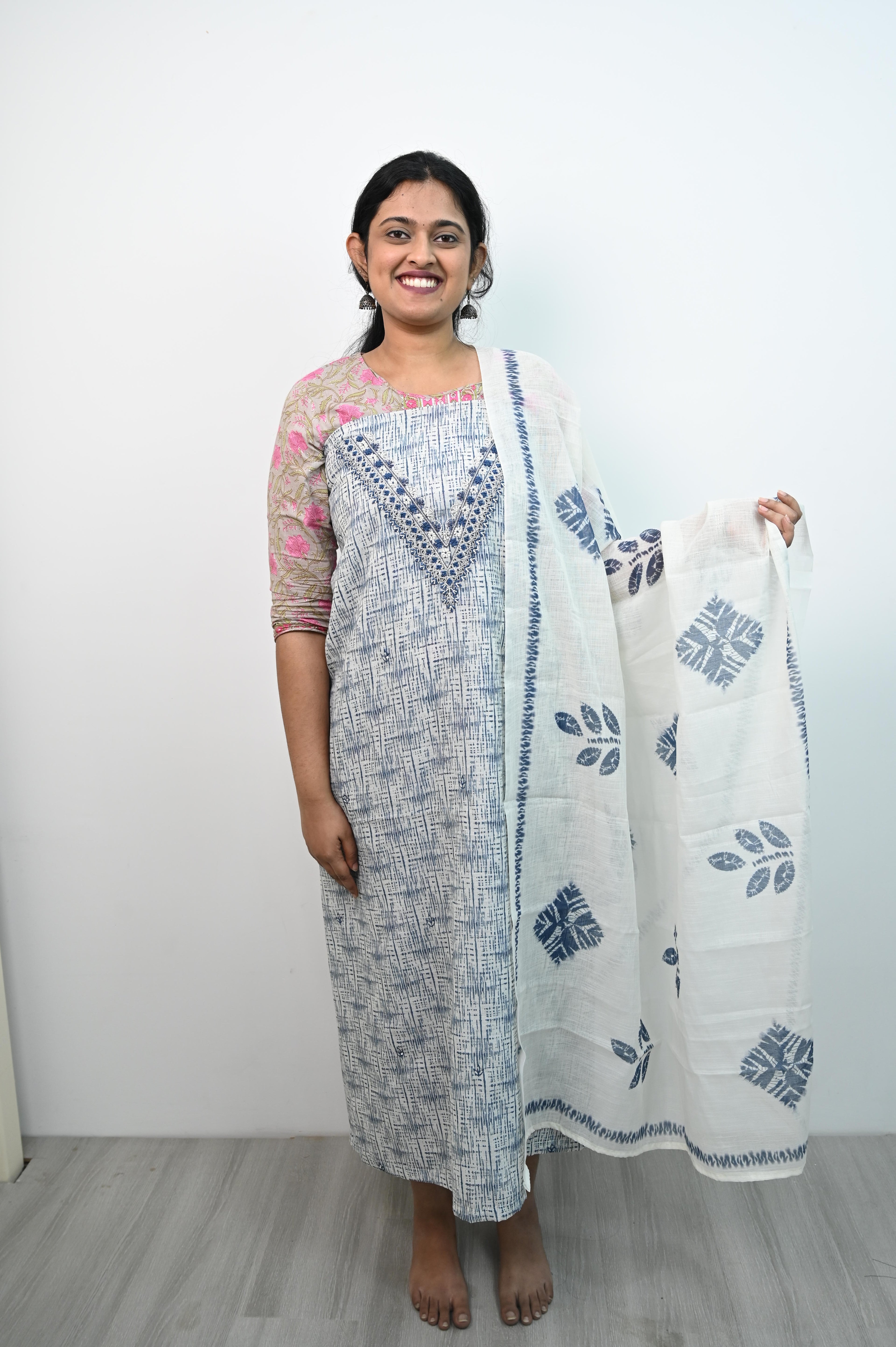 Linen By Linen Salwar White