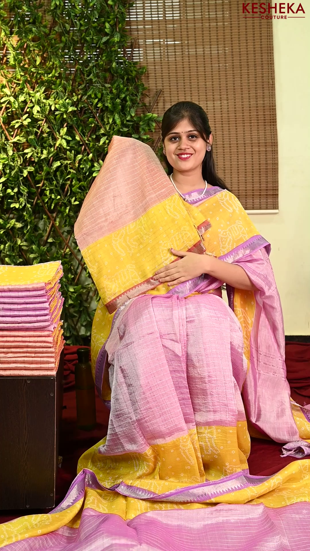 Pure Handloom Mangalagiri Saree