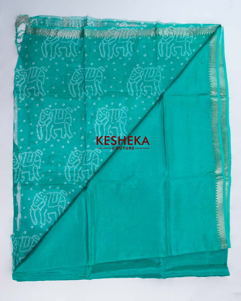 Pure Handloom Mangalagiri Silk Sarees Green