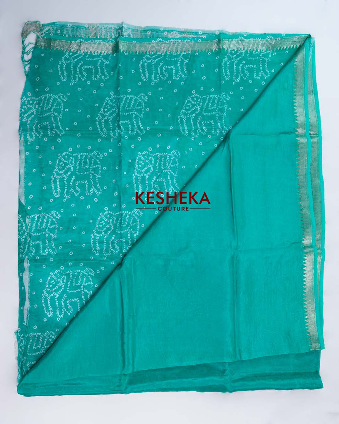 Pure Handloom Mangalagiri Silk Sarees Green