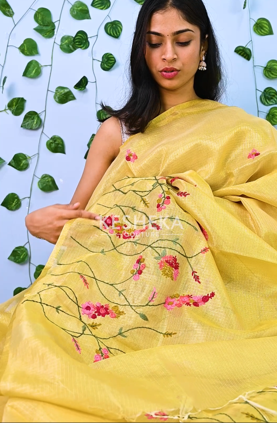 Banarasi Tissue Kota silk