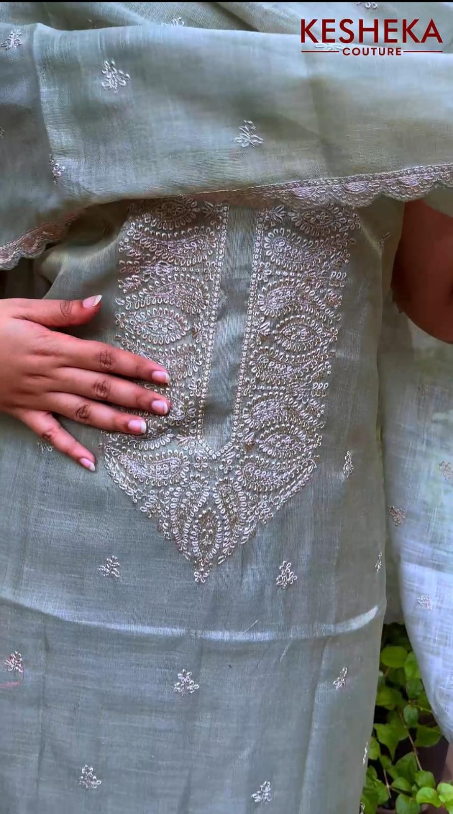 Linen Salwar Suit