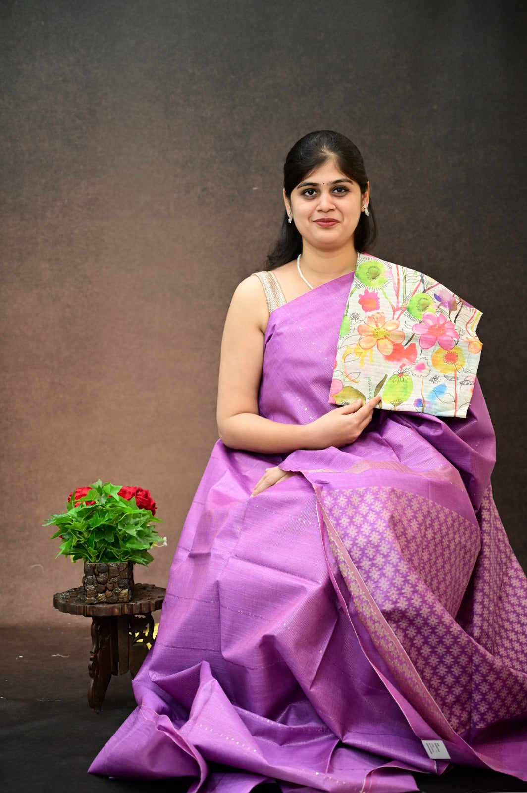 Bhagalpur Tussar silk saree