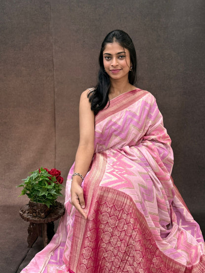 Tussar Georgette Saree