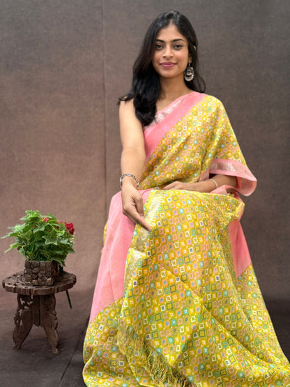 Pure Mangalagiri Silk