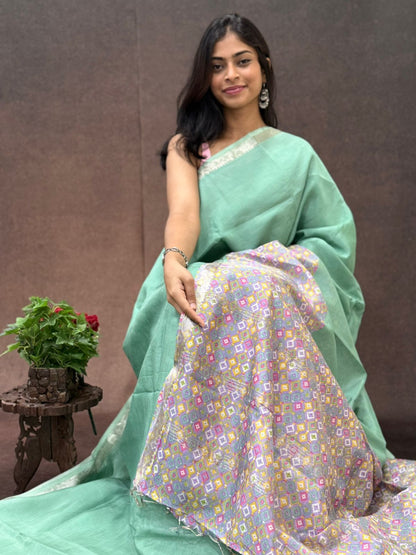 Pure Mangalagiri Silk