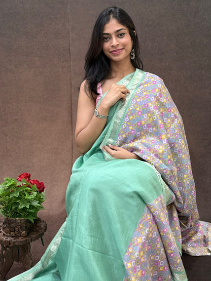 Pure Mangalagiri Silk