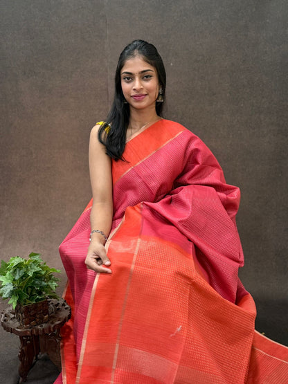 Jute Silk Saree