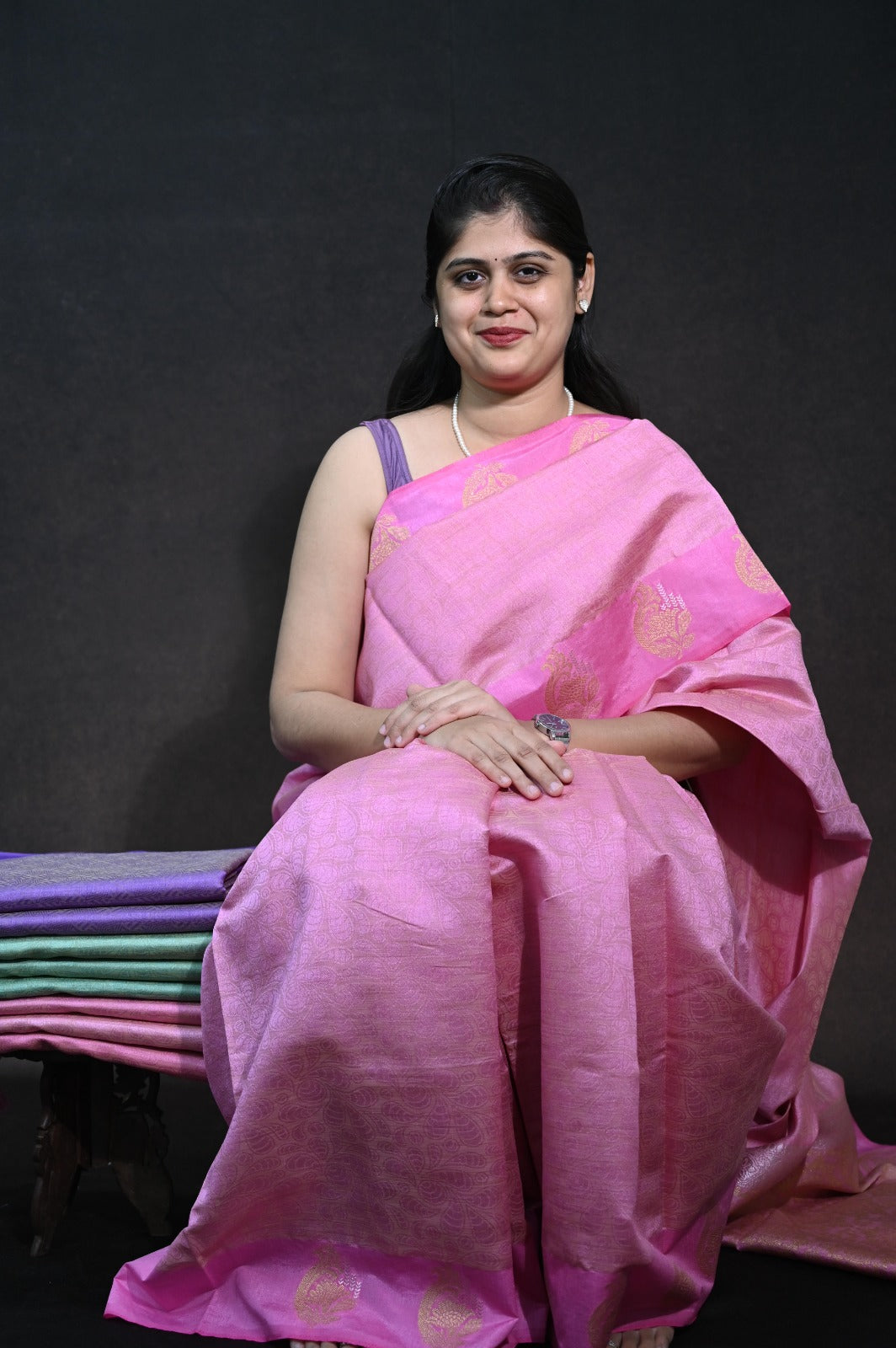 Fancy Tussar Silk Saree