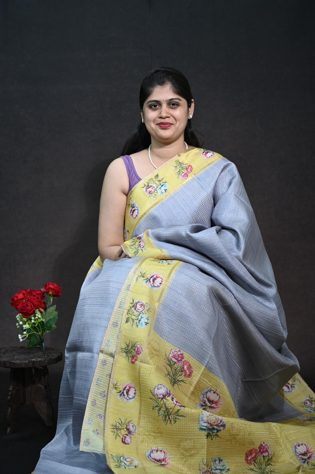 Ghicha Tussar Saree