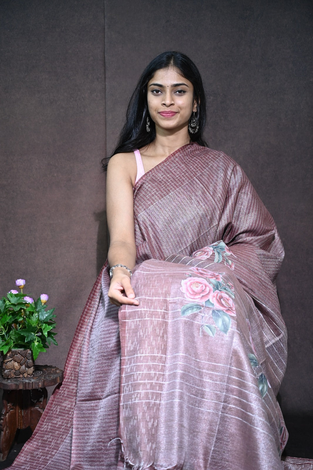 Jute Silk Saree