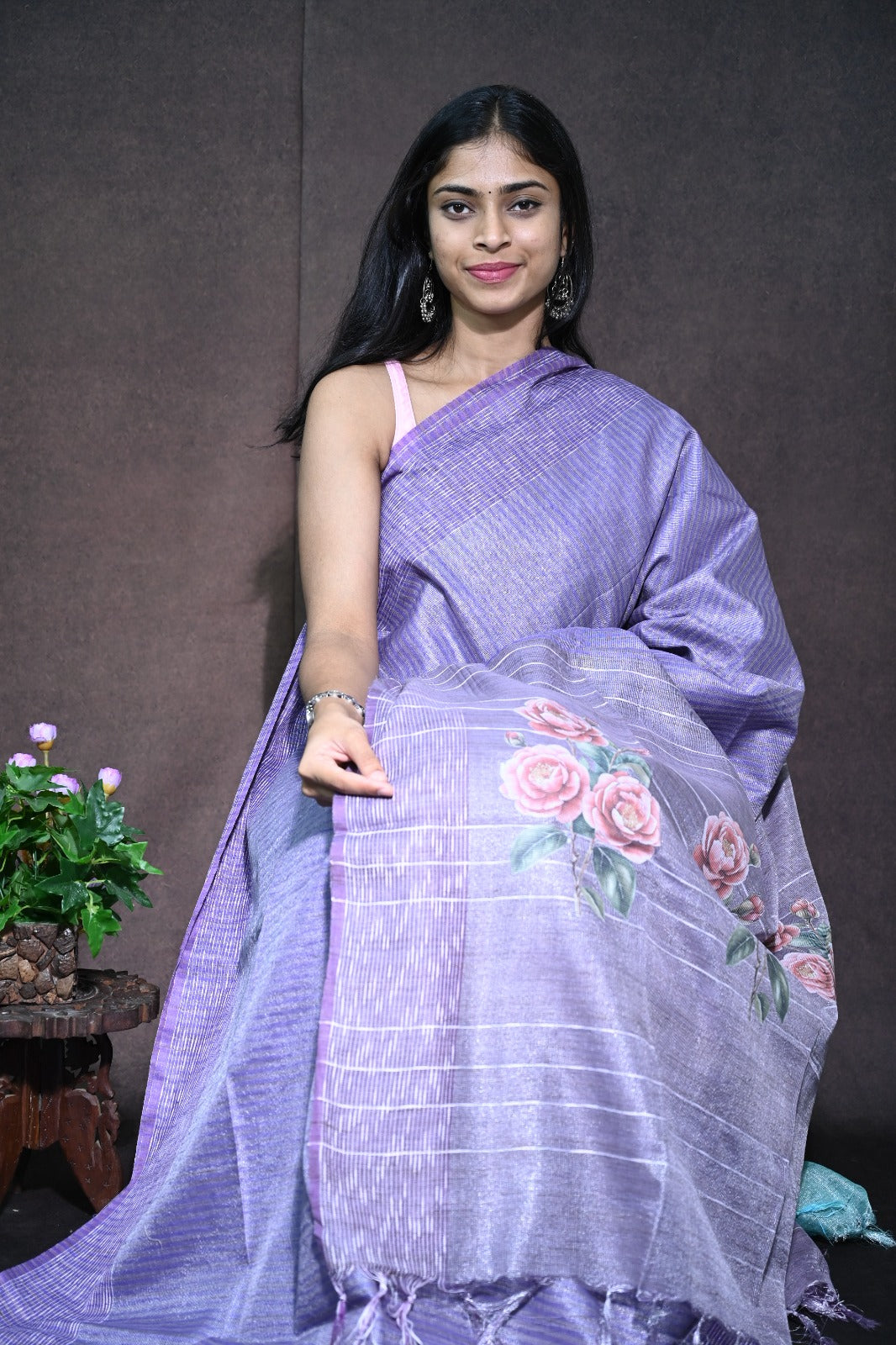 Jute Silk Saree