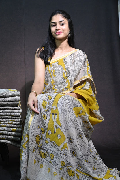 Kalamkari Kota Silk