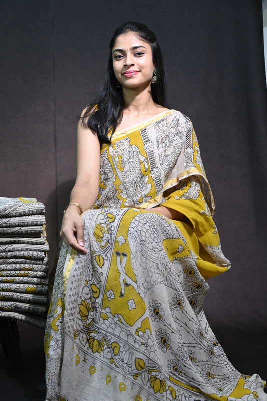 Kalamkari Kota Silk