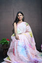 Kota Silk Saree with Floral Print