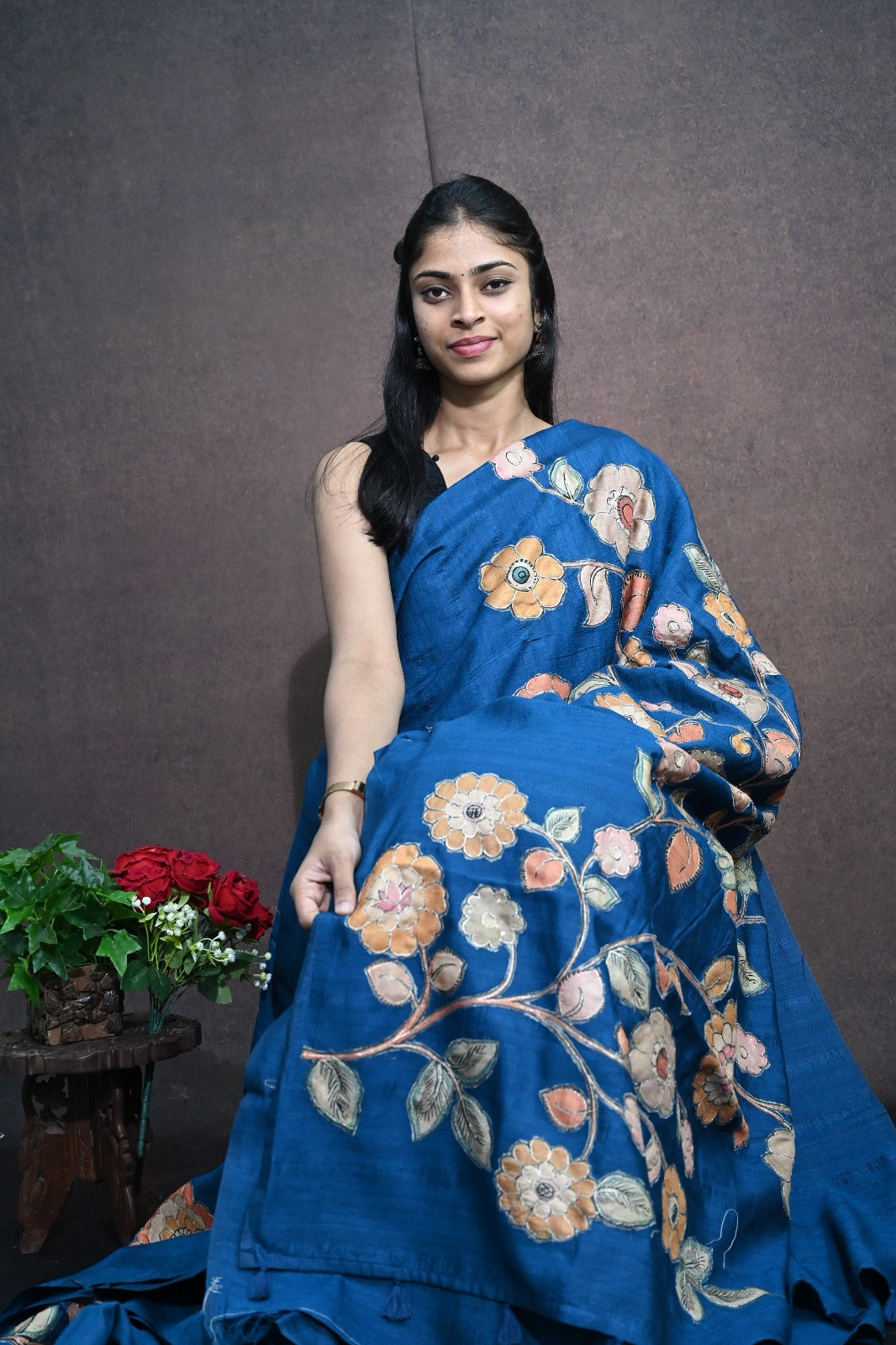 Matka Semi Applic Embroidety