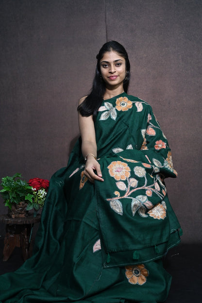 Matka Semi Applic Embroidety