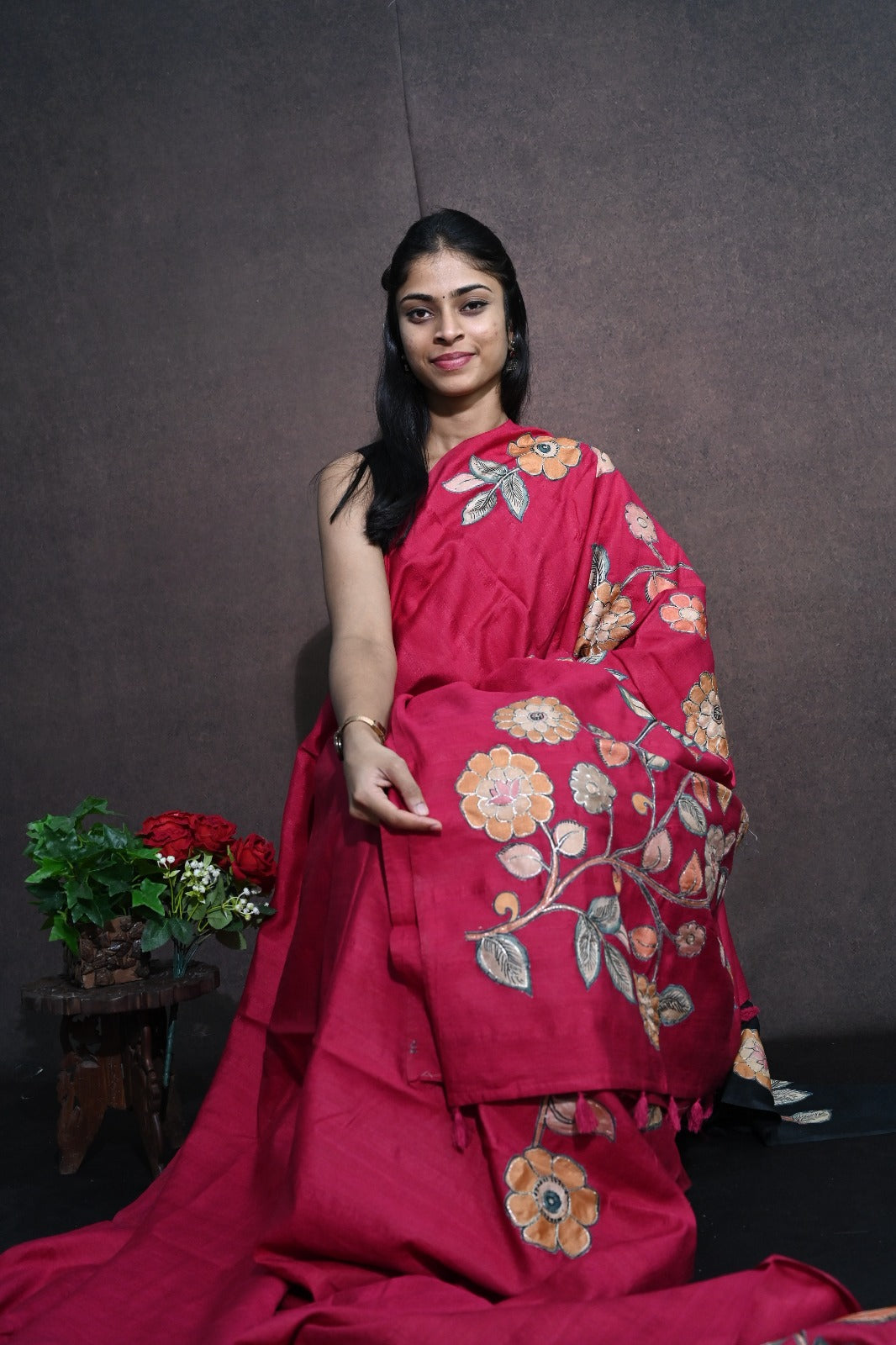 Matka Semi Applic Embroidety