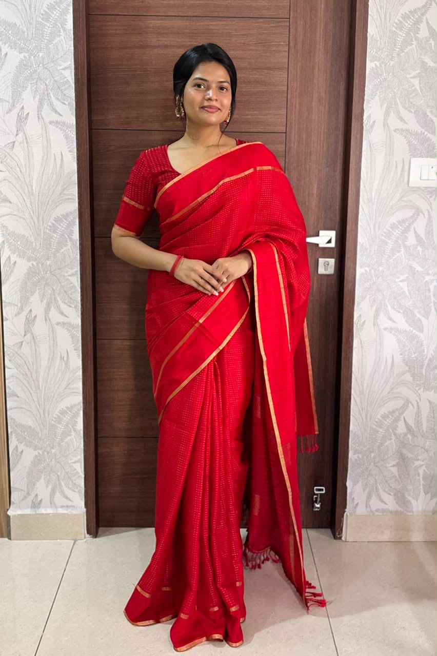 Raw Silk Saree